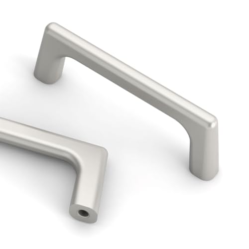 Image of Asidrama 6 Pack 3 Inch(76mm) Brushed Satin Nickel Cabinet Pulls Cabinet Handles Cupboard Handles Kitchen Cabinet Hardware for Cupboard Drawer Pulls