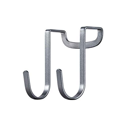 Perchero de pared para baño, entrada, toallero, gancho de acero inoxidable 304, gancho tipo S, gancho para puerta de baño, gancho montado en la pared