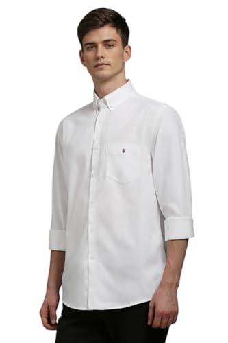 Image of Louis Philippe Men's Cotton Slim Fit Shirt