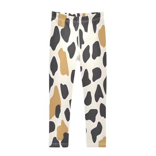 Bolaz Toddler Girls Leggings Printed Yoga Pants Leggings Graffiti Caw Print for Kids