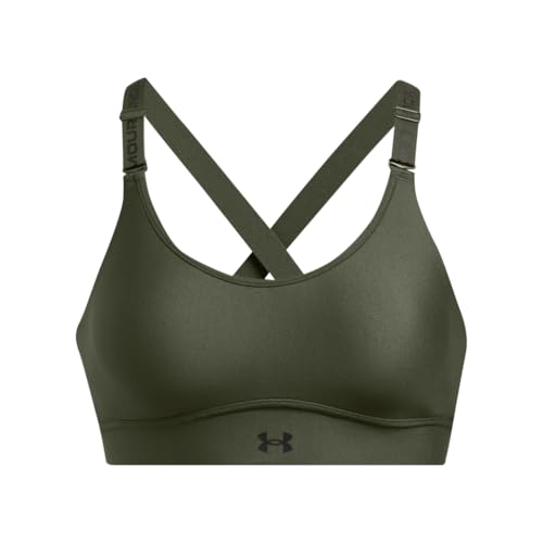 Image of Under Armour Women's Armour Mid Heathered Sports Bra