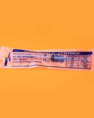 100 Pack 3ml/cc Measuring Tools with 23Ga, Plastic Laboratory Supplies Individually Sealed Packaging (3ml/cc-23G, 100pack) - Image 3