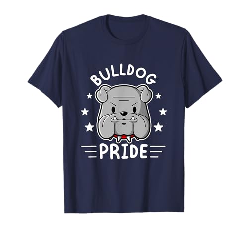 Bulldog Mascot Shirt English Bulldog Pride And Loyalty T-Shirt