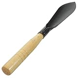 Angoily Kleine Gartenkelle aus Robustem Manganstahl mit Holzgriff Gartenschaufel für Gemüseanbau Unkrautentfernung und Gartenarbeiten