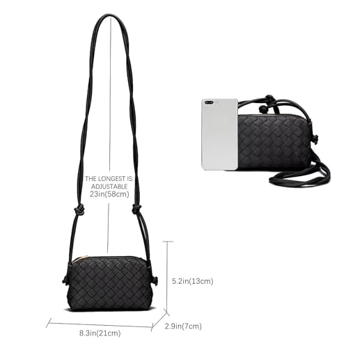 MEMRUI Woven Small Crossbody Bags for Women & Crossbody Purses for Women, Fashion Shoulder Handbag3