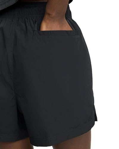 Champion Women's Woven Taslan Shorts, Unisex, 3" Inseam, Black, Medium - image 4