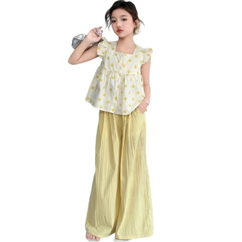 [OUBINEWER] ̎q ZbgAbv   TVc Chpc 2_㉺Zbg K[Y  W[W ̎q  q   t@V ʉ ʊw i s ^ Vђ 120-170cm (CG[, 