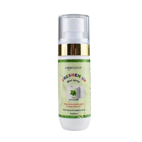 Toilet roll Spray | Toilet Tissue flushable Wipe | Intimate Hygiene Spray for Women and Men | Intimate Wipe | Unisex Personal Care Spray | 60ml per bottle | pocket size (Mint)