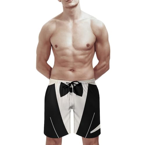 Men's Novelty Swimtrunks Quick Dry Shorts, Adult Comfortable Beach Board Short for Swimming (XS-3XL)2