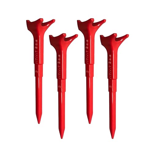 Fire Away Zero Friction 4-Point Design Advanced Composite Golf Tees