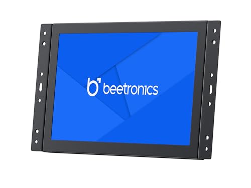 Image of Beetronics 9-Inch Full HD IPS Monitor - Professional Industrial-Grade Display | HDMI, VGA, BNC, RCA Inputs | Durable Metal Housing, Matte Screen, 24 /7 Continuous Operation, Wide Viewing Angle - 9HD7M