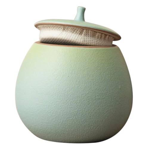 FUNNETOYU Tarro de con Tapa Sellada Envase Hermético para Almacenamiento Doméstico Bote Resistente la Humedad para Conservar Infusiones Cocina