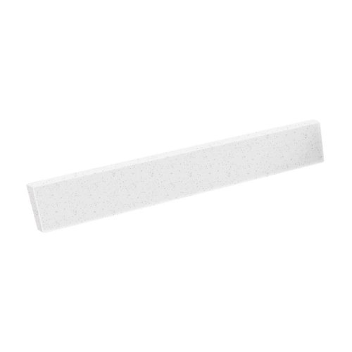 Swanstone Vt02103Ss.035 Ellipse/Contour Solid Surface 1-Piece Vanity Side Splash, 0.375-In L X 21-In H X 3-In H, Arctic Granite #TOP5