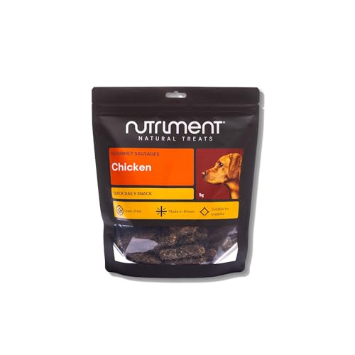 Natural Treats Gourmet Sausage Chicken (1kg) Airdried Natural High Protein Grain free Healthy Dog Chew