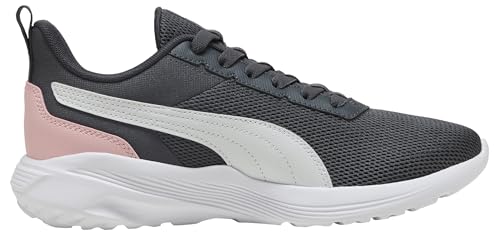 PUMA Unisex Anzarun 2 Lite Sliptech Sneaker, Starkes grau-weiß-rosiges Aussehen, Größe 45, Starkes Grau PUMA Weiß Rosy Outlook, 45 EU – Ansicht 4