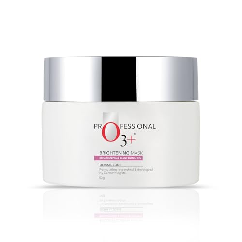 O3+ Whitening Mask for Skin Whitening, Tightening and Pigmentation Control - Infused with Natural Lavender and Cucumber Botanical Extracts (50g)