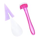 SWETRACE Bikini Rasierer Satz für Frauen mit Flexiblem Abs und Silikon Sicherer Intimhaar Trimmer für Private Körperbereiche Kleines und Praktisches Design Zufällige Farbe