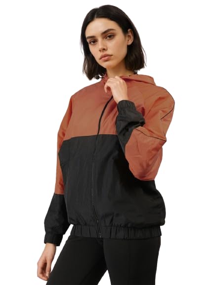 Image of CHKOKKO Sunscreen Jacket for Women Hooded Zipper Sports Jacket | UV Protection | Sun Protective | Lightweight Water Resistant | Riding Biker | Outdoor Travel Gym Running