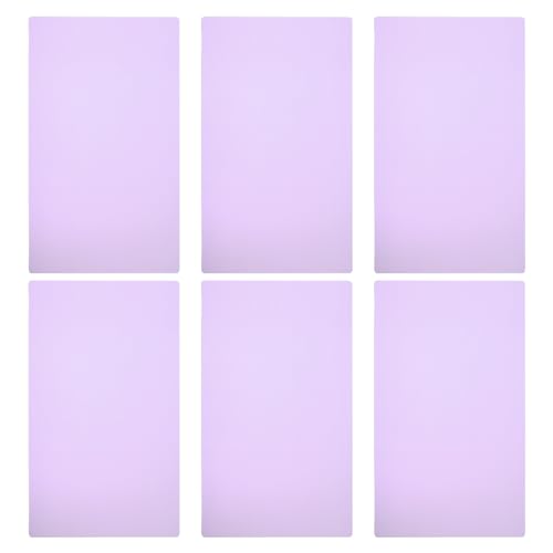 Filtres de correction en gel contre la fatigue visuelle, feuille de lecture violette A4