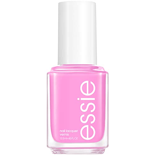 essie Salon-Quality Nail Polish, 8-Free Vegan, Feel The Fizzle, Bright Pink, In The You-niverse, 0.46 oz.