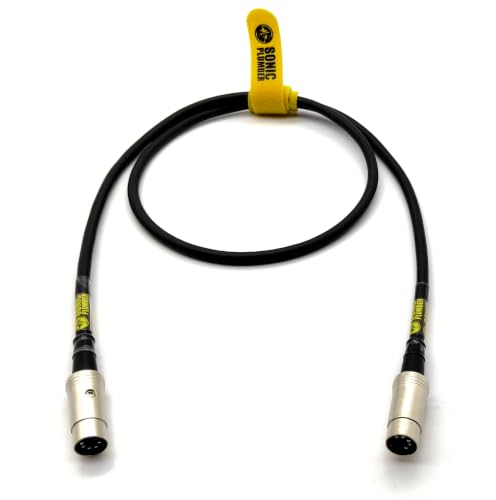 Image of Sonic Plumber MIDI Cable with Cable Tie (1meter /3.28ft)