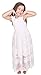 Bow Dream Flower Girl's Dress Vintage Lace Off White 6