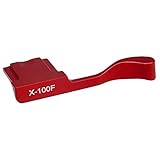  SODIAL Rot Metall HEI？ Schuh Abdeckung Daumen Hoch Griff für Fuji X100F X100T X70 X30 X-E3 X-A1 X-A2 X-A3 X-A5 X-M1 Xa3 Xe3