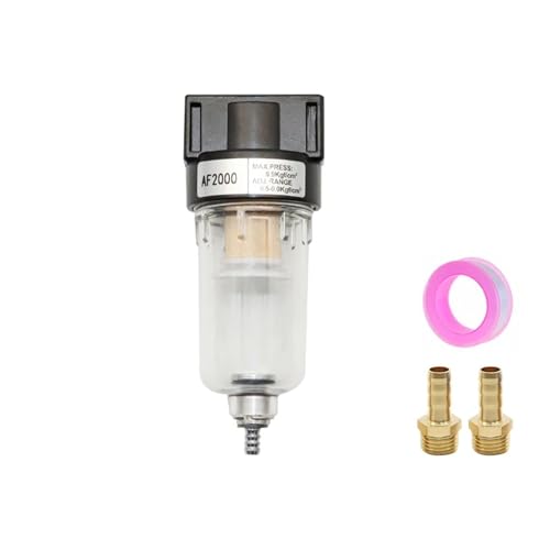 Processeur de source d'air AF2000 filtre 1/4 avec raccord 8mm pour compresseur