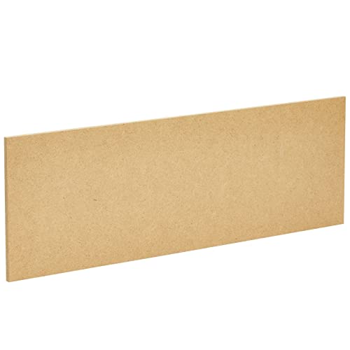 6 Pack Unfinished Wood Planks For Crafts, Wall Decorations, Rectangular Mdf Board 1/4 Inch Thick For Diy Projects, Art Classes, Carpentry, Painting (5 X 15 Inches) #TOP5