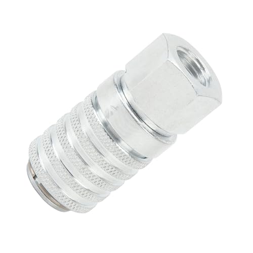 Image of Hydraulic Test Port Quick Coupler PD242 Series Steel 1 /4in 18NPTF Thread Impact Rustproof Quick Connect for Hydraulic Systems Pressure Testing Fittings