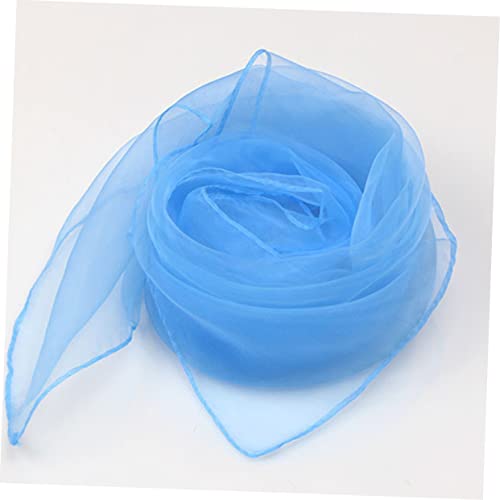 Dance Scarves for Boys and Girls 60cmx60cm Graduated Silk Scarves for Juggling and Stage Performance Random3