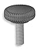 Knurled Knob, 5/8, 1/2 in, 8-32, 3/4 in