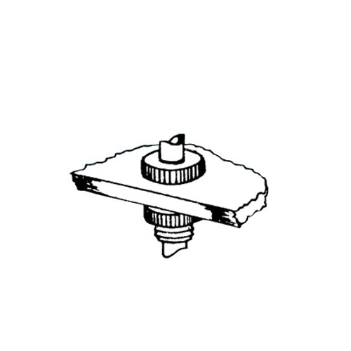 ACE Glass 7508-06 Roof Attachment, Nylon, 25mm Diameter