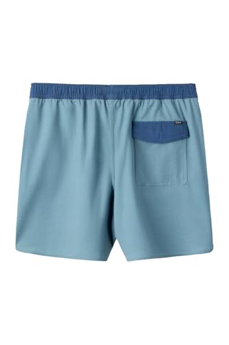 O'NEILL Men's OG Solid Scallop 16" Volley Boardshorts – Quick-Dry, Stretch Fabric, Swim & Surf Trunks2