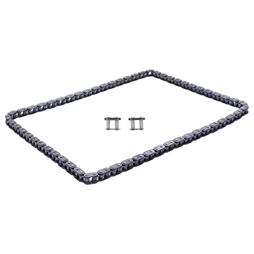 T8F Chaîne de chaîne avec Buckle Link 116 maillons pour 43Cc 47Cc 49Cc Mini Dirt Moto ATV Quad Pocket Bike Scooter Cover