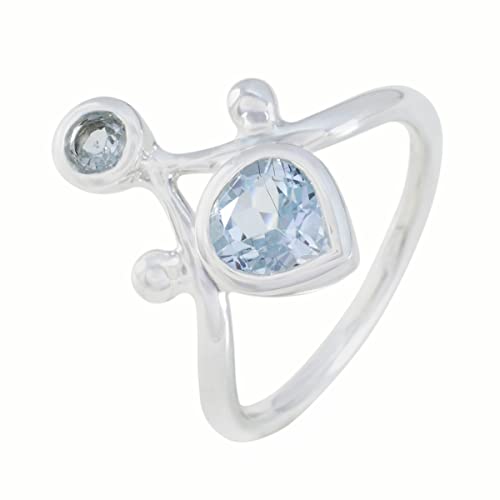 Bijoux de créateur bague en argent sterling 925 d'exception