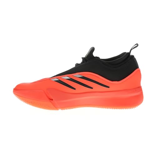 adidas Mens Dame 9 Basketball Sneakers Shoes - Black, Red3