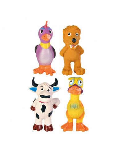 TRIXIE Animal Assorted Toy for Dogs, Latex Material, Encourages Positive Chew Behaviour and Maintains Dental Hygiene, Squeaker Toy - 11 cm (B09NNGCWSS) Amazon Price History, Amazon Price Tracker