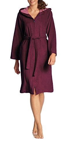 Preisvergleich Produktbild Vossen Damen Bademantel Burgundy Gr. M