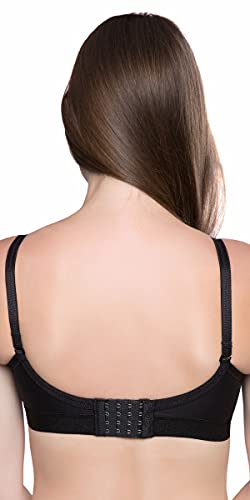 Image of TRYLO KPL Women's Cotton Non-Padded Bra Black /Black Currant /Butter SCOT /Coral /MARUN /Rasberry /Rose Gold /Nude /Sapphire /Skin /White 30 to 40 Available Cups C to I