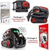 IPG for Vector Robot Face Screen Guard Decoration KIT Protector from Unexpected Attacks of Kids and Pets.Include Wheels&Body Set 7 Units Decals+2 Units Screen Protector (Red)