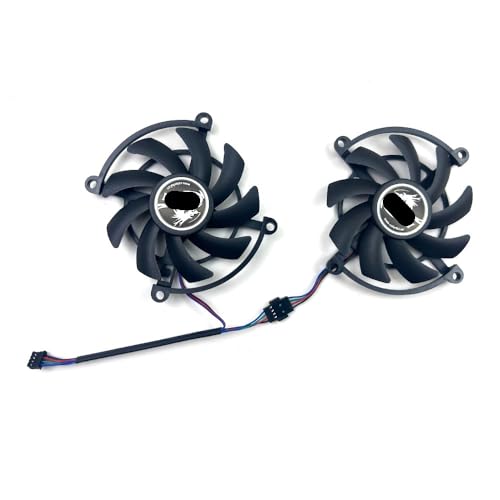 QKFTCSDW 2PCS 85MM 4PIN GTX 1060-6GD5 GPU Fan For GTX1060 1070 Graphics Card Fans