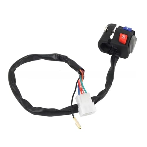 Interrupteur moto guidon commande phare de route et croisement - 5