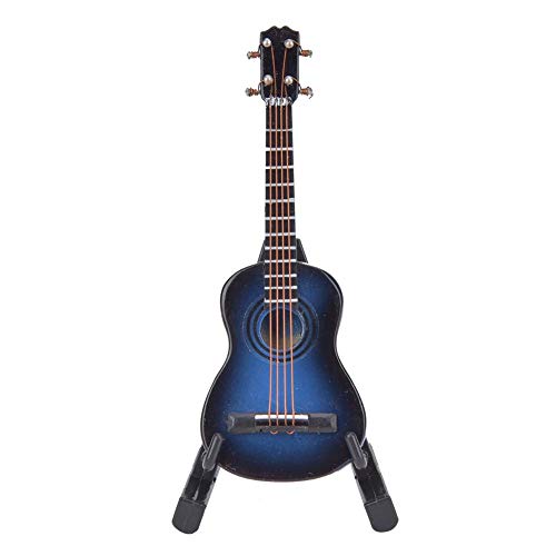 Oumefar Modèle de Guitare Miniature 8 cm modèle de Guitare en Bois Maison de poupée Instrument de Musique Petit… - Les Beatles, Paul McCartney, John Lennon, RIngo Starr, George Harrison Oumefar Modèle de Guitare Miniature 8 cm modèle de Guitare en Bois Maison de poupée Instrument de Musique Petit… – Image 3