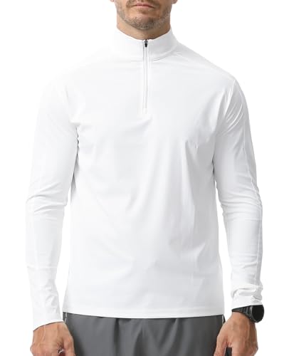 Opiniones y reviews de Ropa de Pesca los más recomendados. 41 LECOONMX Playera de Protección UV Hombre Manga Larga Camiseta Deportiva contra Solar UPF 50+ para Senderismo Pesca Correr Outdoor Acuatica Natación