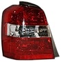 TYC Left Tail Light Assembly Compatible with 2004-2007 Toyota Highlander