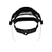 Sellstrom DP4 Face Shield - Lightweight Mask with High Impact Crown & Ratchet Headgear for Work, Grinding, Cutting - ANSI Z87.1 - Anti Fog Polycarbonate Window