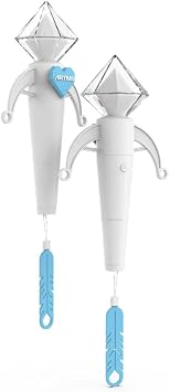 Dreamus Official K-POP LIGHT STICK - White, Blue - LED - Plastic - Battery Powered