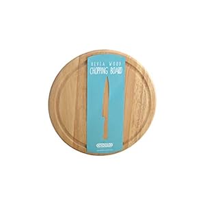 Apollo Housewares 25 cm Rond Hevea Houten Rolling Board