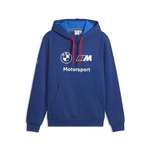 PUMA mens Bmw M Motorsport Essentials Fleece Hoodie